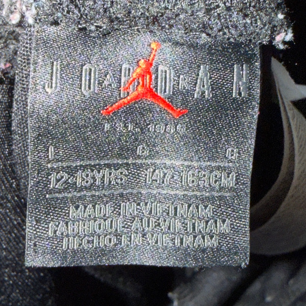 Jordan Kids LARGE Black Joggers with Nike Jordan Jumpman Logo Detail - Picture 5 of 5